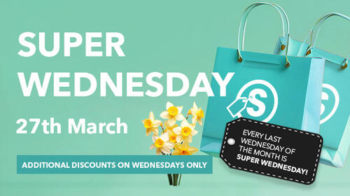 Every last Wednesday of the month is SUPER WEDNESDAY 
